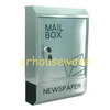 ตู้รับจดหมายแสตนเลส+หนังสือพิมพ์ Stainless Post Mail Box, กล่องจดหมาย, กล่องไปรษณีย์ ,ตู้ไปรษณีย์