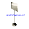ป้ายเสียบกระดาษ Stainless Sign Stand 002-UC-150