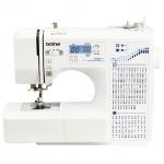 BROTHER จักรเย็บผ้าคอมพิวเตอร์ มีไฟ LED หน้าจอ LCD ขาวดำ รุ่น FS-101 สีขาว