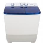 Sharp เครื่องซัก 2 ถัง 8 KGS รุ่น ES-TT80T-BL สีขาวฝาน้ำเงิน สำเนา