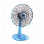 Mitsubishi พัดลมตั้งโต๊ะใบพัด 16 นิ้ว รุ่น D16-G-(สีฟ้า)