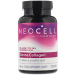(Pre-order) Neocell, Marine Collagen, 120 Capsules คอลลาเจนจากปลาทะเล สูตรเพิ่มไฮยาลูโลนิกแอซิด ช่วยดูแลข้อต่อ และเพิ่มความนุ่มชุ่มชื้น เรียบเนียนให้กับผิว
