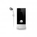 Panasonic เครื่องทำน้ำอุ่น 3,500 วัตต์ LUXUARY HEAD AG+ ป้องกันแบคทีเรีย รุ่น DH-3MT1T - สีดำ