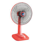 Mitsubishi พัดลมตั้งโต๊ะใบพัด 18 นิ้ว รุ่น D18-G สีแดง