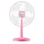 Toshiba พัดลมตั้งโต๊ะ ใบพัด 16 นิ้ว รุ่น DF-45 สีชมพู