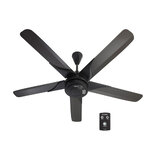 Mitsubishi พัดลมเพดาน 5 ใบพัดขนาด 56 นิ้วพร้อมรีโมท รุ่น C56-RV5 สีดำ