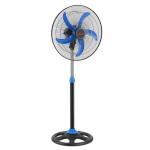 Tefal พัดลมอุตสาหกรรม ขนาด 20 นิ้ว แบบตั้งพื้นขากลม รุ่น VF2250T สีดำ/น้ำเงิน
