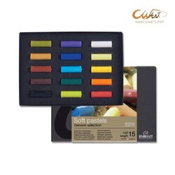 ชุดสีชอล์ค Rembrandt 15สี (ครึ่งแท่ง)