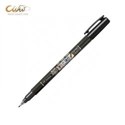 ปากกาพู่กัน Tombow Fudenosuke - ดำ, Soft