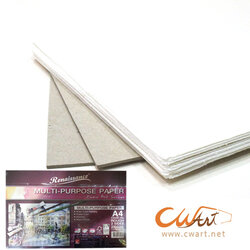 กระดาษร้อยปอนด์ Renaissance A4 200g 125sht ผิวหยาบ