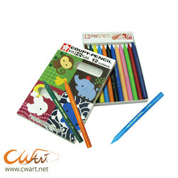 ชุดดินสอสี Sakura Coupy-pencil 12สี