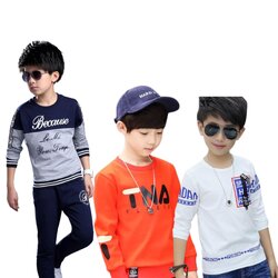 สินค้าพร้อมส่ง เสื้อคอกลมแขนยาวลาย สีขาว