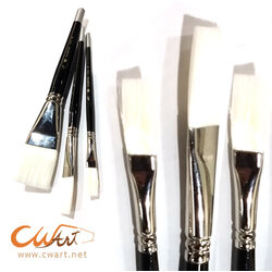 พู่กันสีน้ำ Rubens แบน