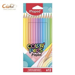 ชุดสีไม้ Maped 12สี โทนหวาน (Pastel)