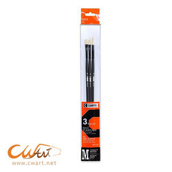 ชุดพู่กันสีน้ำมันCampus Raphael 3ด้าม size"M"