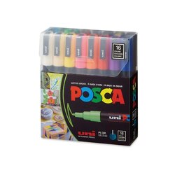 ชุดมาร์คเกอร์ Uni Posca 16 สี
