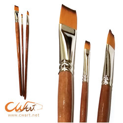 พู่กันสีอะคริลิค Angelo แบน