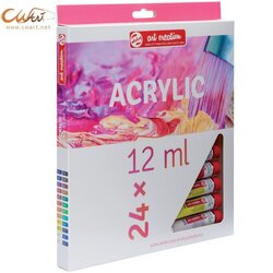 ชุดสีอะคริลิค Art Creation 12ml, 24สี