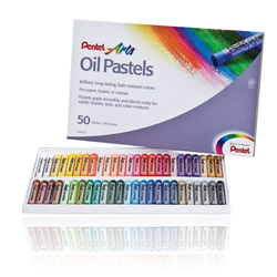 สีชอล์คน้ำมันPentel 50สี