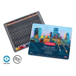 ชุดสีไม้ Derwent Procolour 24 สี