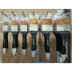 แปรง Q-Line ด้ามดำ ขนทอง