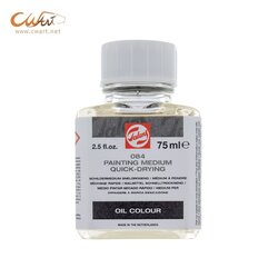 น้ำยาผสมสีน้ำมันแห้งเร็ว Talens 75ml - 084 Quick-Drying