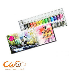 สีน้ำแบบหลอดST 14สี