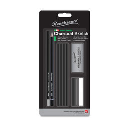 ชุดRenaissance Charcoal Sketch x6อุปกรณ์