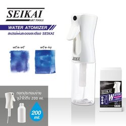 ขวดสเปรย์ฉีดน้ำแบบละอองละเอียด Seikai 200ml ขวดใส