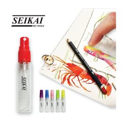 ขวดแก้วใสหัวสเปรย์ฉีดน้ำ Seikai 30ml