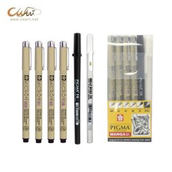 ชุดปากกา Sakura Pigma Manga 6 ด้าม