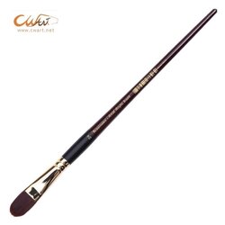 พู่กันสีอะคริลิค Renaissance แบน ลิ้นแมว(Filbert)