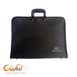 กระเป๋าใส่เเบบProject PVC A3 (มีชั้น+สายรัด)