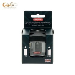 เครื่องเหลาดินสอแบตเตอรี่ Derwent 2 หัว