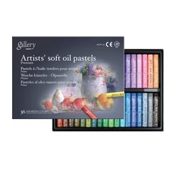สีชอล์คน้ำมัน Mungyo Artists' Soft Oil Pastels 36สี