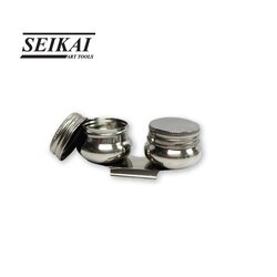 ถ้วยสแตนเลสคู่ Seikai สำหรับใส่น้ำยา