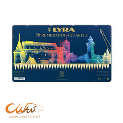 ชุดสีไม้ระบายน้ำ Lyra Rembrandt Aquarell 36สี