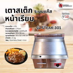 เตาย่างสเต็ก ระบบแก๊ส รุ่น STEAK-301