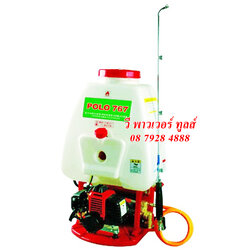 POLO F767 เครื่องพ่นยาสะพายหลังเครื่องยนต์ ขนาด 25 ลิตร