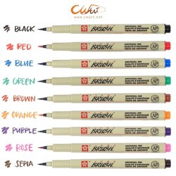 ปากกาพู่กัน Sakura Pigma Brush