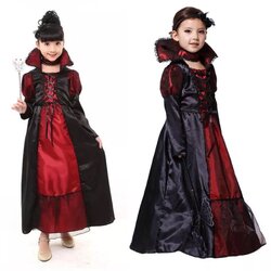 ชุด ฮาโลวีน ชุดแม่มด เดรสยาวสีดำ