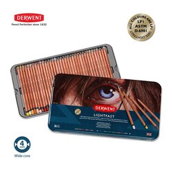 ชุดสีไม้ Derwent Lightfast 36 สี
