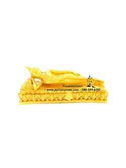 พระประจำวันอังคาร เนื้อเรซิ่น พ่นทอง หน้าฐานกว้าง 12 นิ้ว สูง 4 นิ้ว