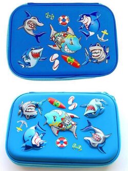 กล่องดินสอสี ลายShark