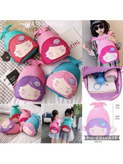 กระเป๋าสะพายเด็ก mermaid นางเงือก