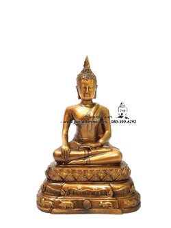 หลวงพ่อโต งานโลหะ พุทธาภิเษก วัดพนัญเชิง อยุธยา หน้าตัก 5 นิ้ว สูง 10 นิ้ว