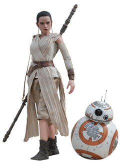 HOTTOYS - Star wars 7 - Rey & BB-8