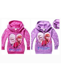 ชุดเสื้อกันหนาว Frozen สีม่วง