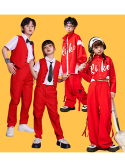 พร้อมส่ง ชุดเต้น เสื้อแจ๊คเก็ตแขนยาว+กางเกงขายาว**สินค้าเปิดจอง