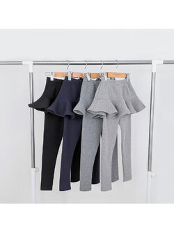 เลคกิ้งกระโปรงเด็กกางเกงผ้าฝ้าย